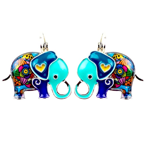 Elephant Earrings - Picture 1 of 8